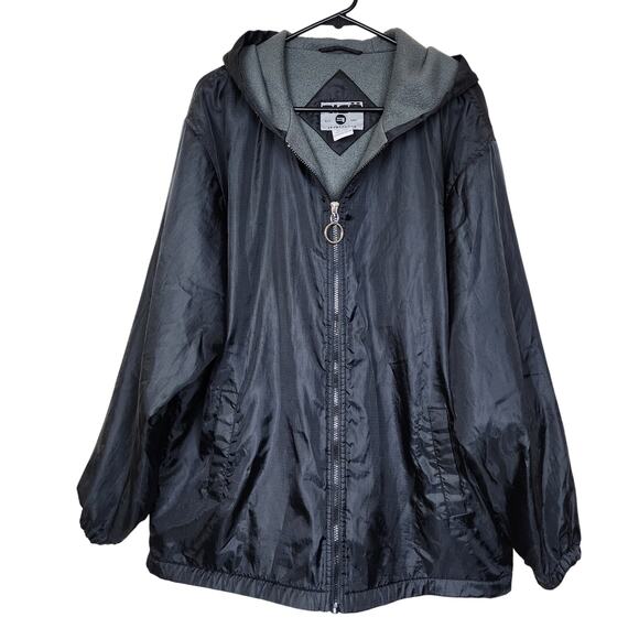 Rigo Medium Black Windbreaker Jacket - Picture 1 of 5